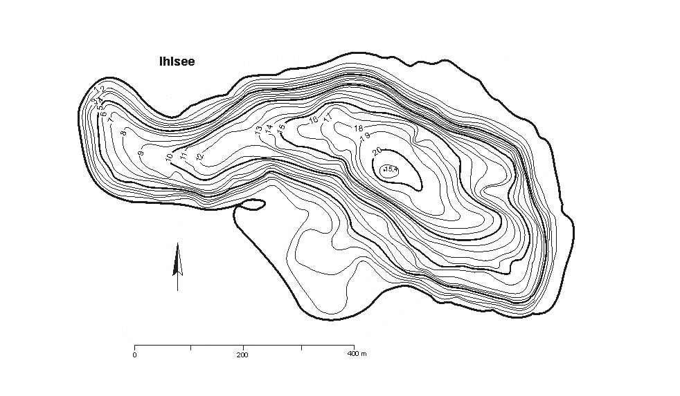 Ihlsee Tiefenkarte tiefenkarte